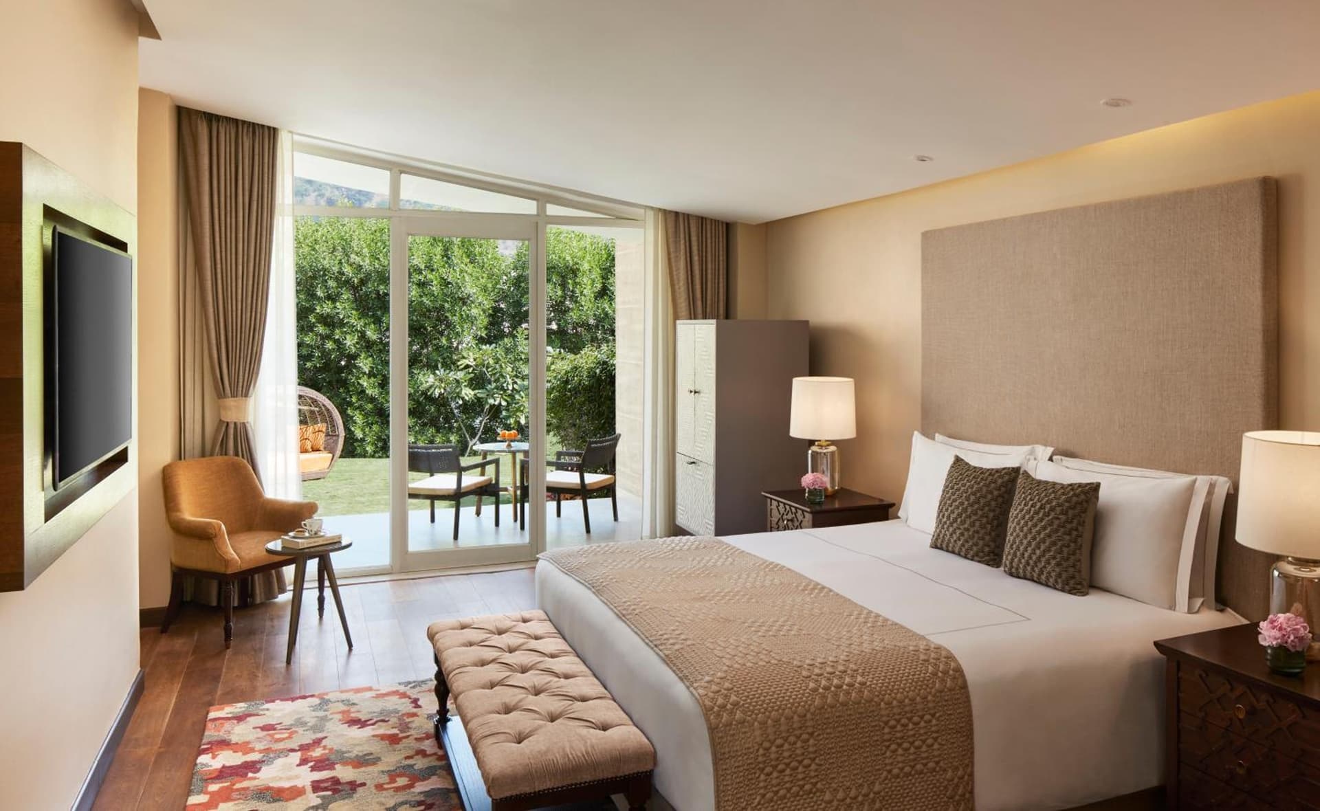 Luxury Hill View Suite with Garden & Sit Out