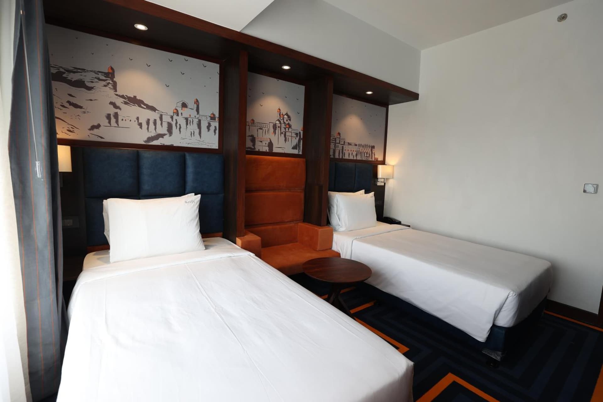 Single Beds Standard High Floor