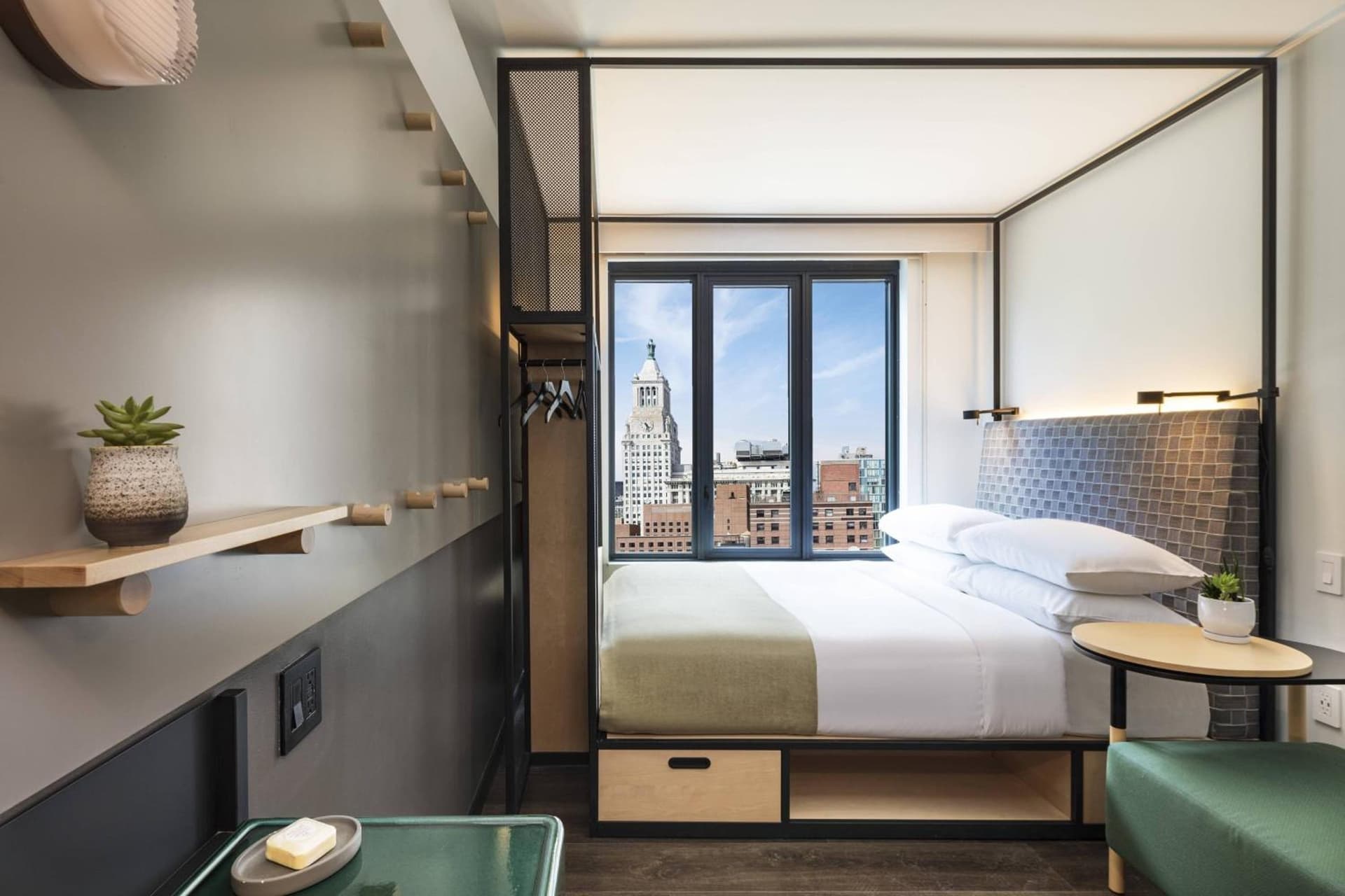 Queen Room with Roll In Shower Mobility Accessible