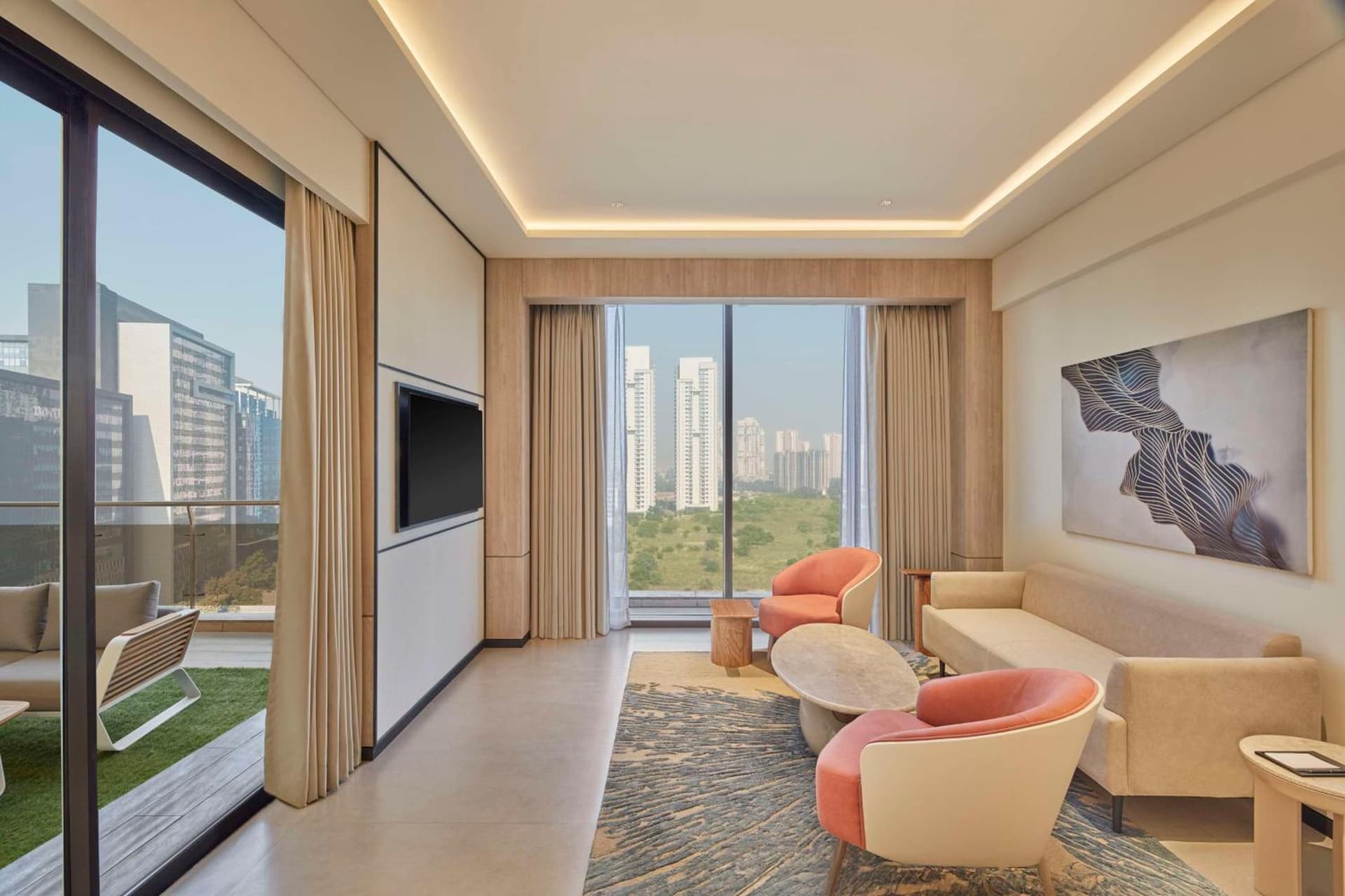 King Terrace Suite with Lounge